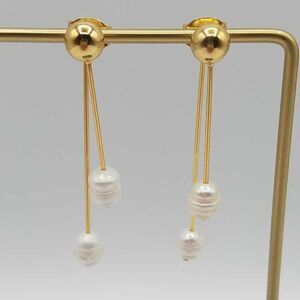 J Crew Freshwater Pearl Drop Earrings